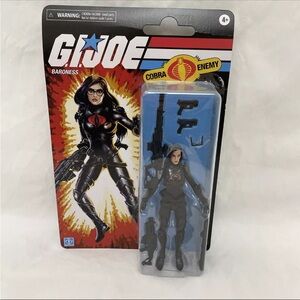 Hasbro G.I. Joe Classified Baroness 6 in Action Figure  Retro Carded New In Hand